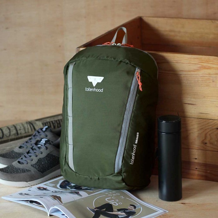 Tas Backpack Tas Laptop Tas Notebook Pria Hijau Army