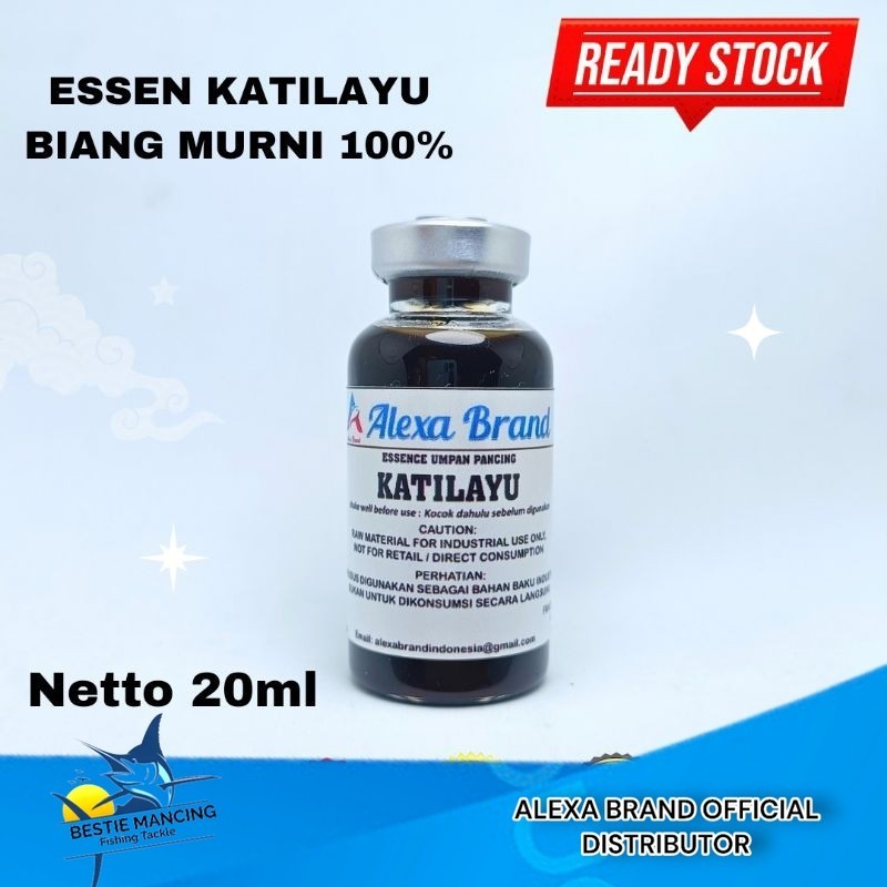 Essen KATILAYU Biang murni 100% - getah katilayu - esen katilayu - Alexa Brand - umpan pancing