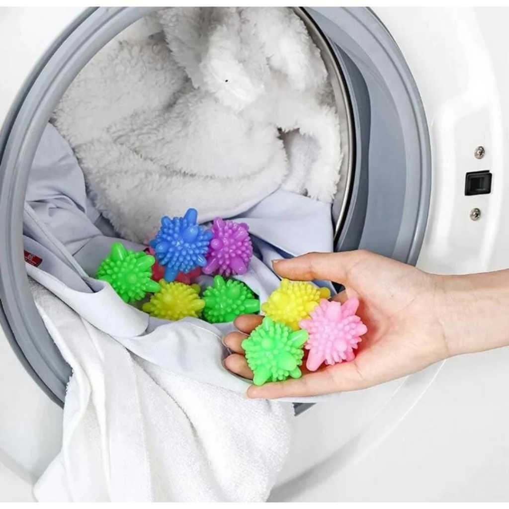 Magic Laundry Ball - Bola Pembersih Pakaian Mesin Cuci - Bola Karet Mesin Cuci Anti Kusut