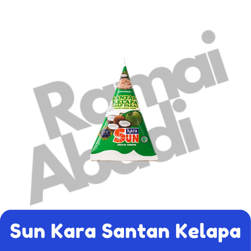 

SUN KARA SANTAN KELAPA SIAP PAKAI KERUCUT 65ML