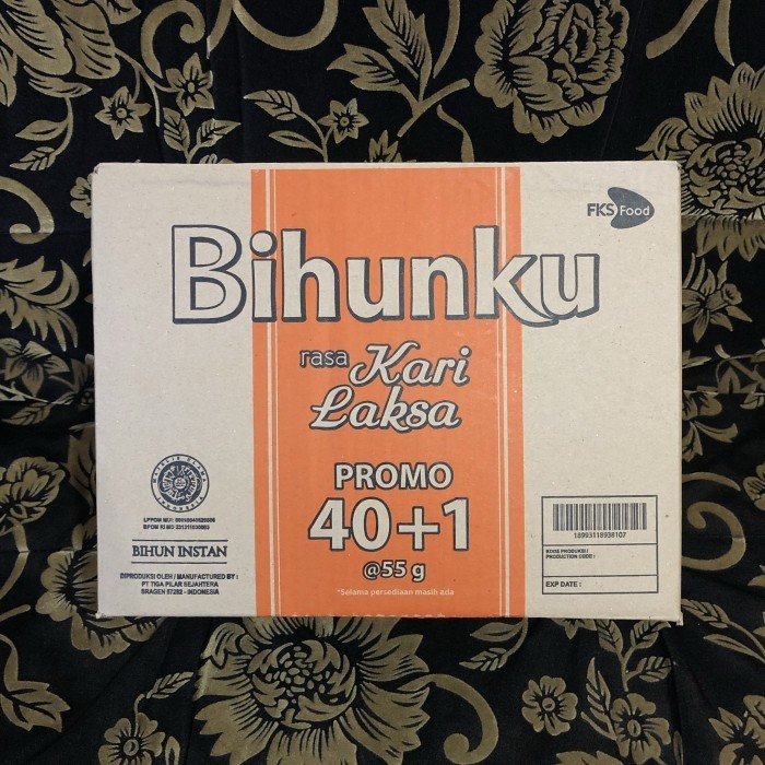 

BIHUNKU Rasa Kari Laksa | 1 Dus Isi 40 Pcs | Bihun Instan