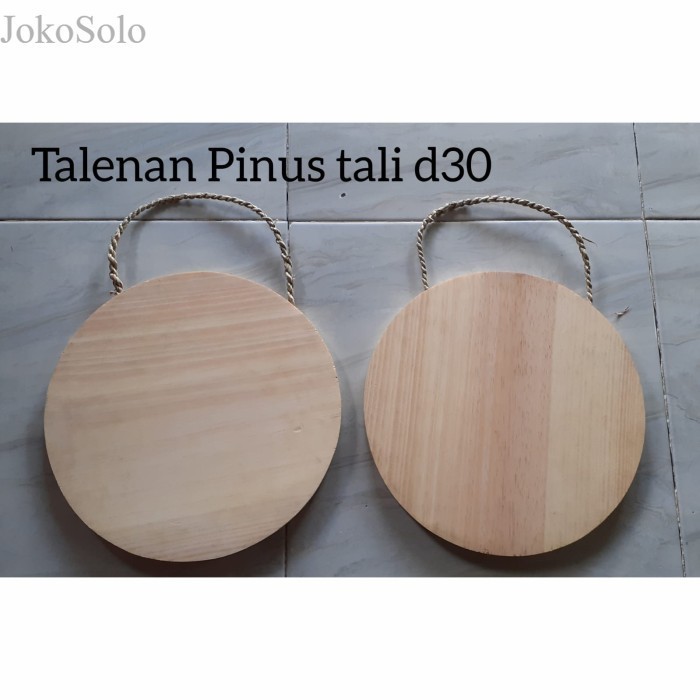 

Talenan Bulat Tali D30 cm/Talenan Lukis /Talenan Tali D30 murah