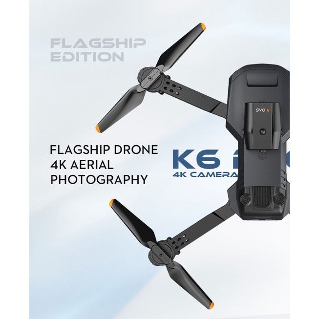 RC Drone K6 model terbaru dari E99 E88 E58 E68 4K Dual Camera  Kamera Mini Drone