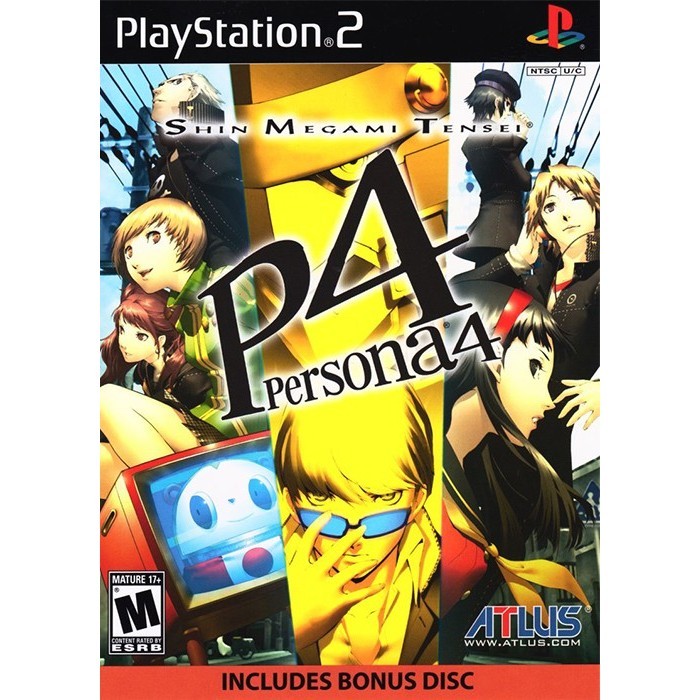 Kaset Playstation 2 - Shin Megami Tensei Persona 4 Untuk PS2