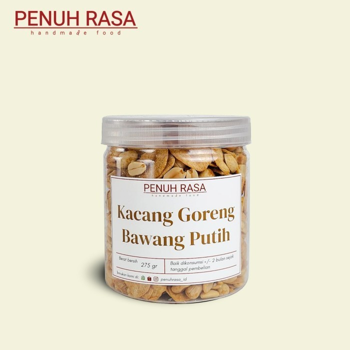 

TLMM Kacang Goreng Bawang Putih Penuh Rasa 275 gr