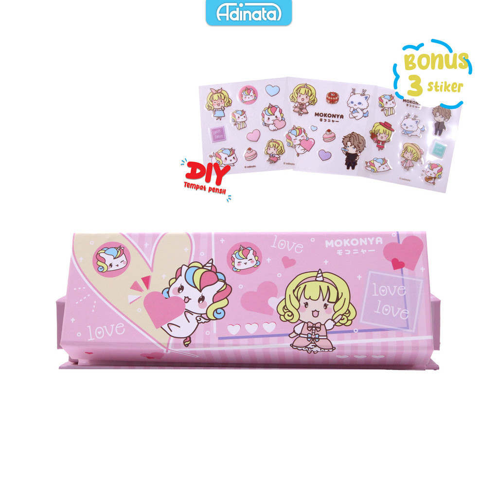 

Mokonya Paper Pen Case 2450-1645 - Adinata / Tempat Pensil / DIY