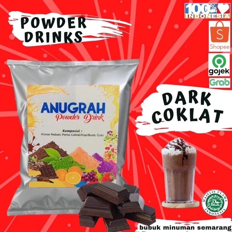 

BUBUK MINUMAN DARK COKLAT reguler 500grGratis Ongkir & COD