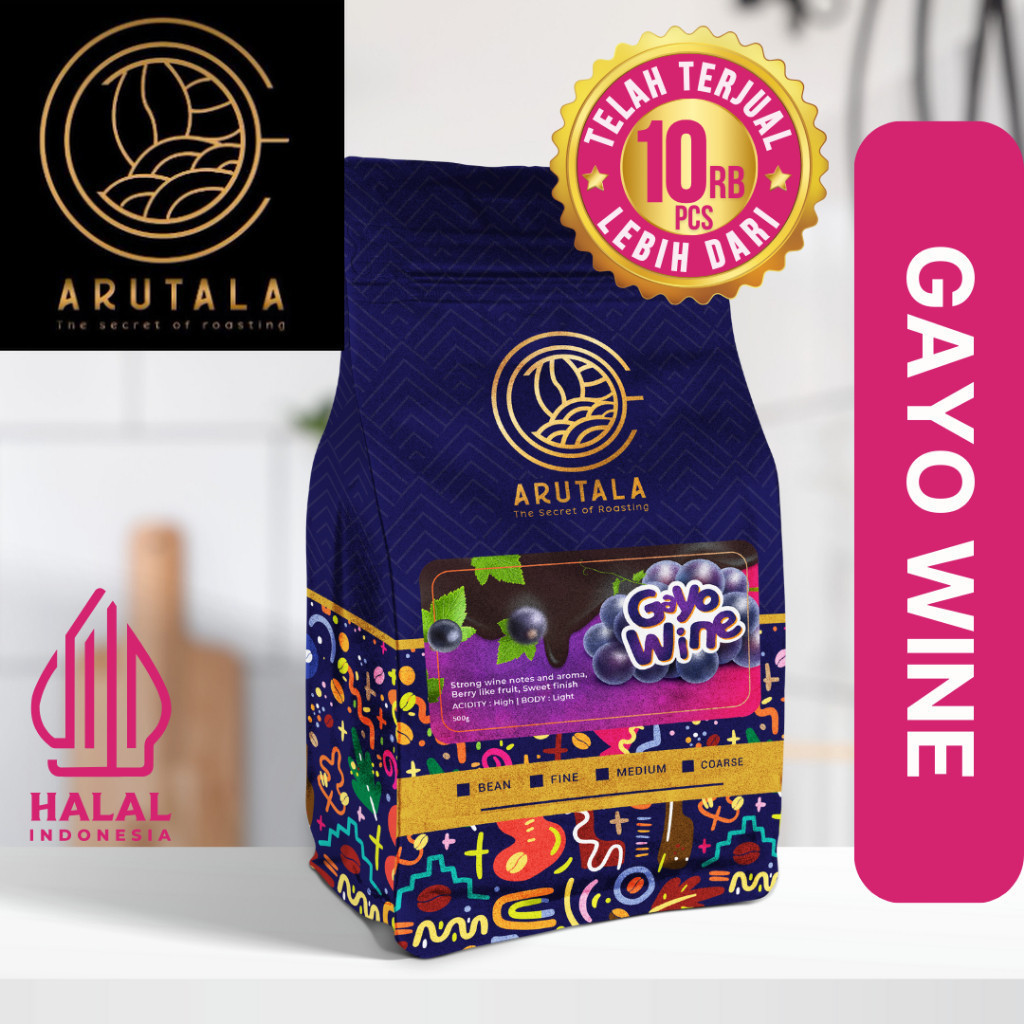 

Kopi Arabika Gayo Wine 500 Gram -CB 2