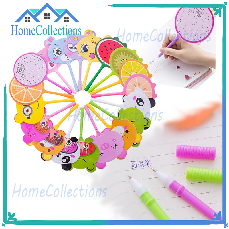 

Pulpen Kipas Karakter/Pena Kipas Lucu Animal/Pena Motifbuah Animal/Pena Pulpen Gel Kipas