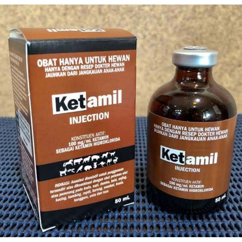 KETAMIL ILLIUM 50 ML OBAT HEWAN PELIHARAAN