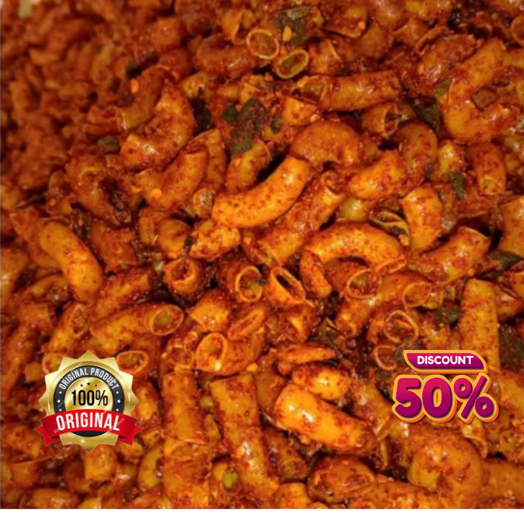 

MAKARONI CIKRUH DAUN JERUK MURAH TERLARIS COD 250 GRAM - DI JAMIN BIKIN NAGIH TIDAK PELIT BUMBU