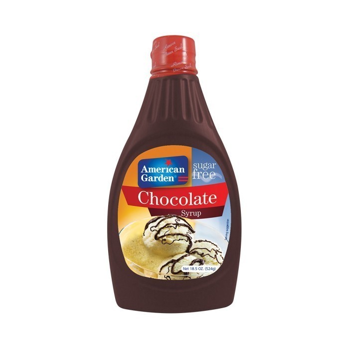 

Sirup Coklat American Garden Chocolate Syrup (Sugar Free) 524g