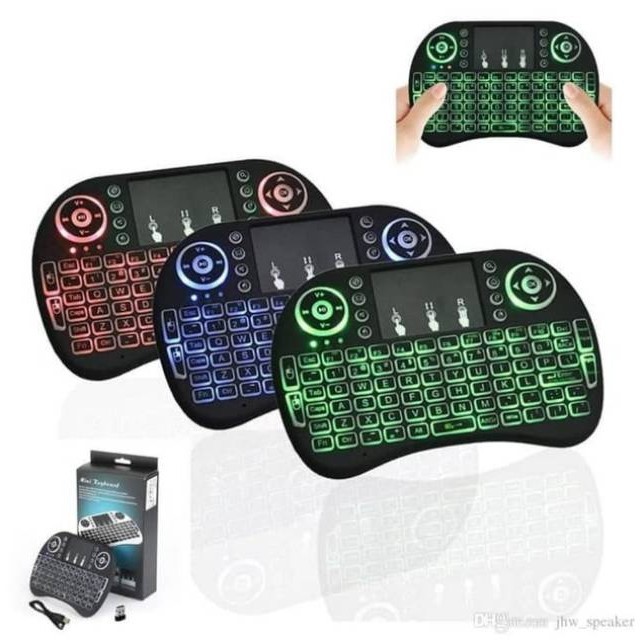 Keyboard Wireless Touchpad Backlight With 3 Colour SSKACC-KOMPUTER