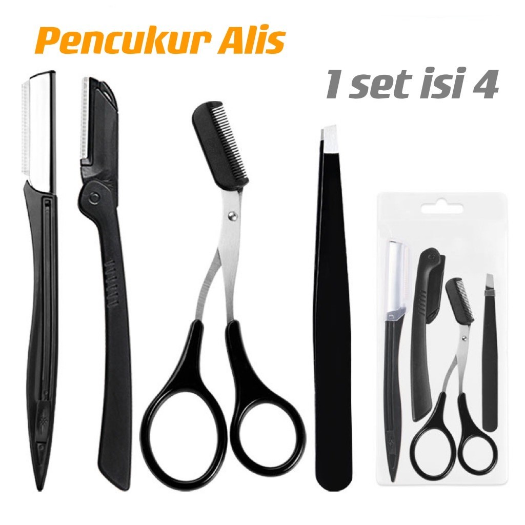 BIGSMILE Alat Cukuran Pencukur Alis Tanpa Rasa Sakit Cukur Alis