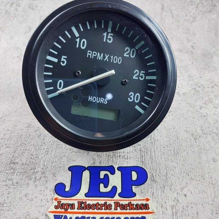 Tachometer RPM + Hour meter 3049555 VDO RPM Meter 12V / 24V RPM meter