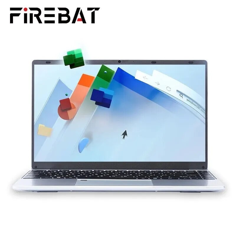 

FIREBAT A14 Laptop Intel N5095 14.1 Inch 16GB LPDDR4 RAM 512GB 1TB SSD Lightweight Business Computer Notebook FHD Fingerprint