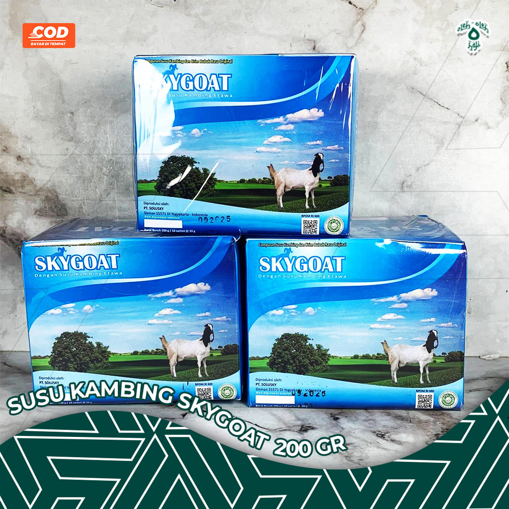 

SUSU KAMBING ETAWA SKYGOAT BOX 200gr (10 Sachet)