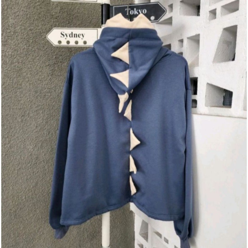 sweater Hoodie oversize DINOS tanpa plaket