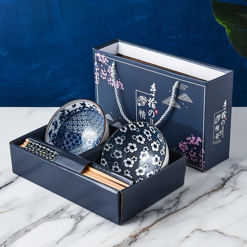 

Hampers Mangkok Set 2 Mangkuk Keramik Japanese Souvenir Hampers Lebaran Idul Fitri Natal Imlek Gift Set Kado Pernikahan Wedding/ Baru Mewah