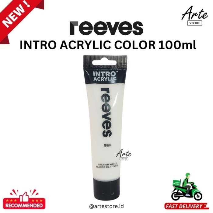 

Cat Acrylic Intro Reeves Titanium White 100 ml