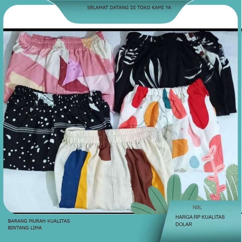 ACEH.NBL117035 CELANA PENDEK RAYON DEWASA