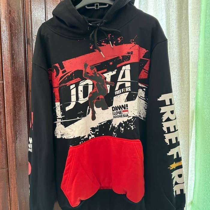Damn I Love Indonesia x FreeFire Hoodie Free Fire
