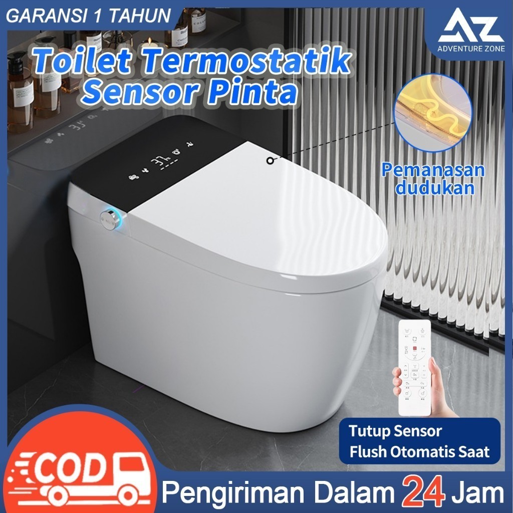 SPESIAL PROMO 70% AZ Automatic Smart Closet Toilet Kloset Duduk Europe Toilet Penghangat kursi  Ench