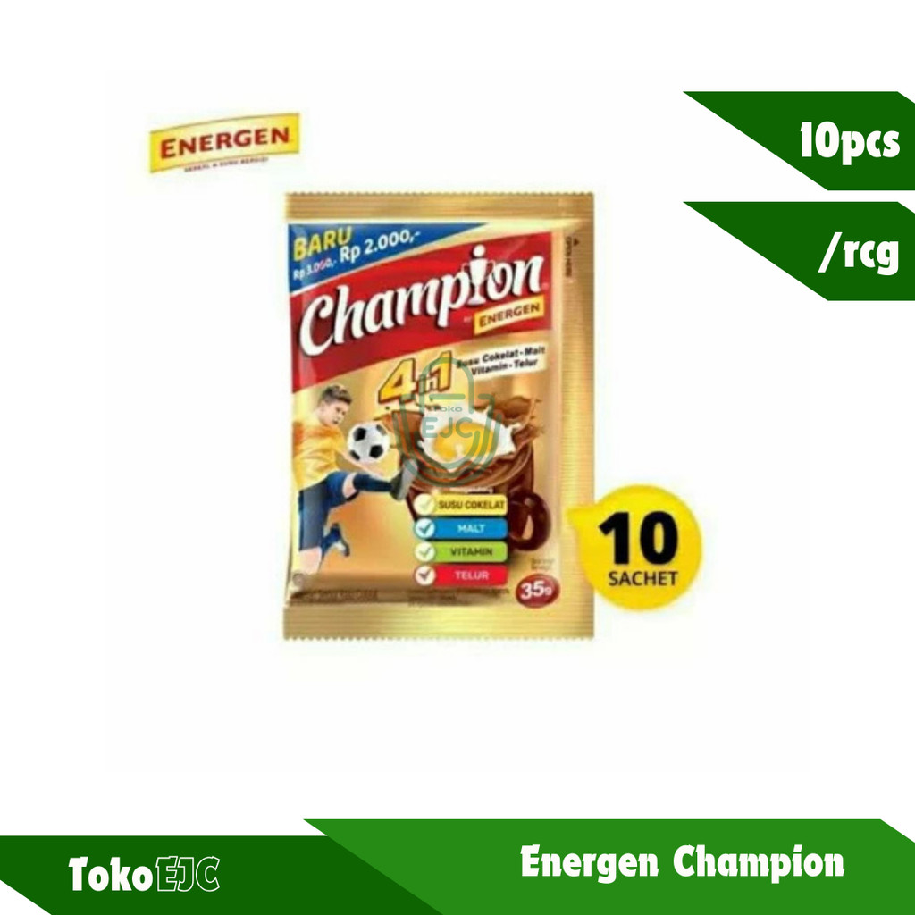

ENERGEN CHAMPION 4 in 1 Renceng 10pcs