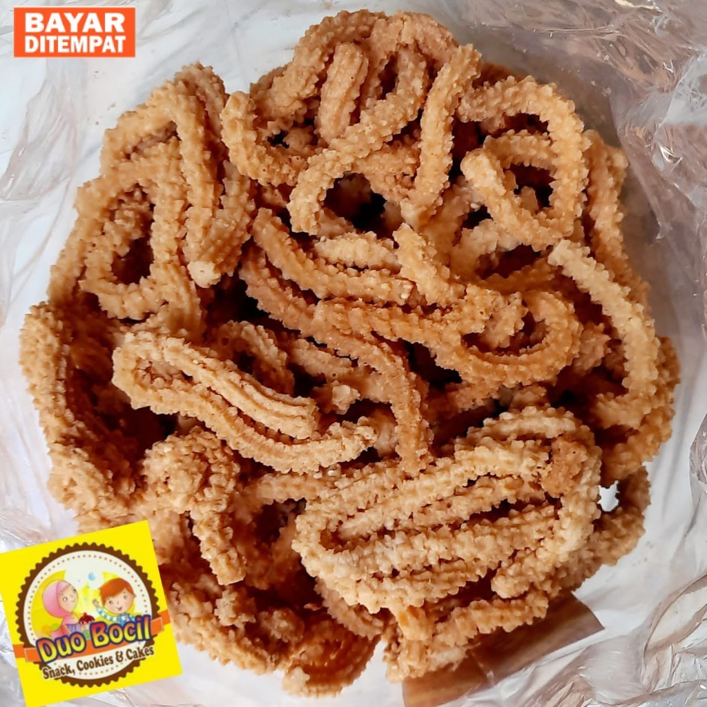 

Kue Akar Kelapa Manis Khas Betawi 250 Gram - Duo Bocil Snack