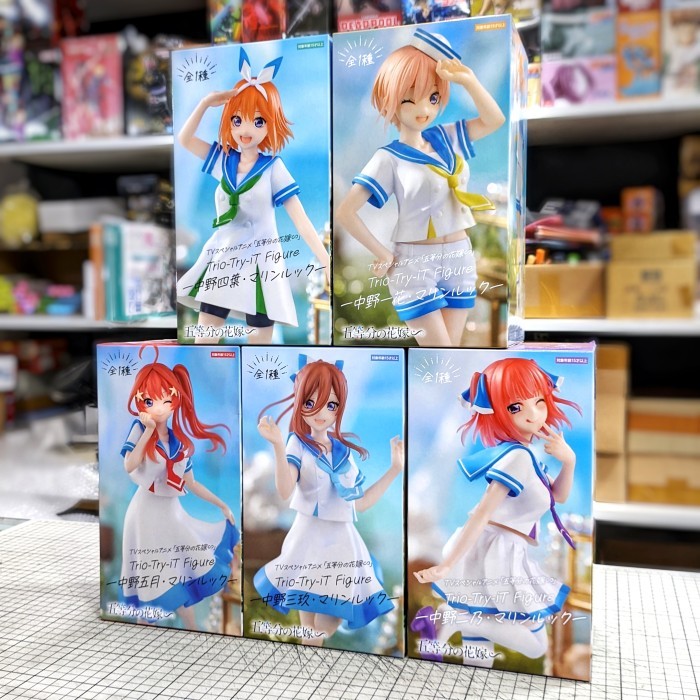 Trio-Try-It Figure Gotoubun No Hanayome Marine Look Set
