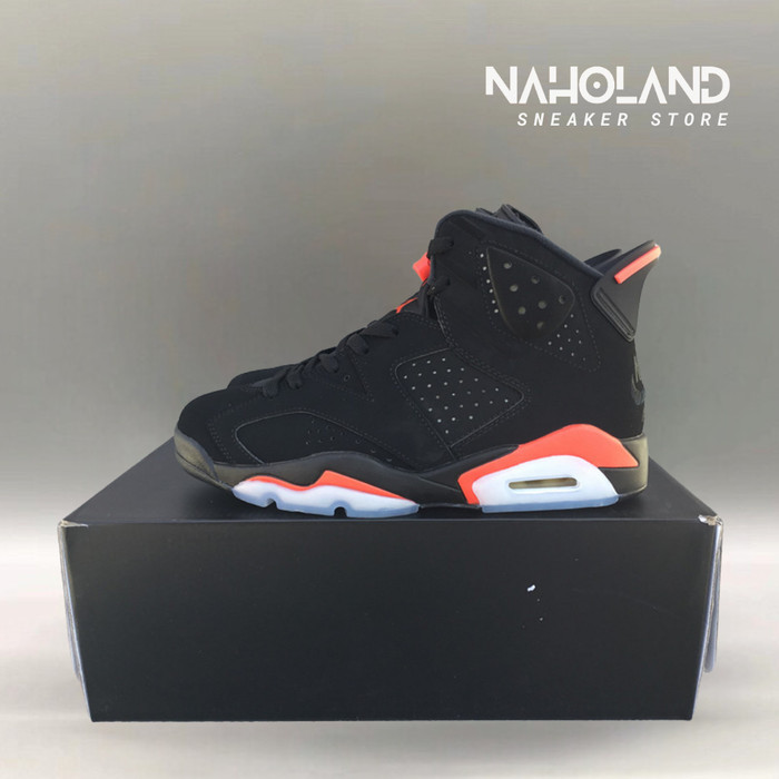 Jordan 6 Retro Black Infrared 384664-060 (Size 40-47.5) - 40