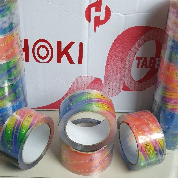 

Lakban 100 yard X 48mm Bening V one TERMURAH