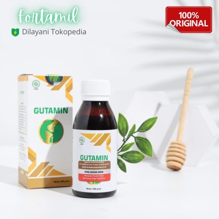 

Madu Gutamin Glutamin Gultamin Obat Asam Urat Kolesterol Asli Original - Gutamin