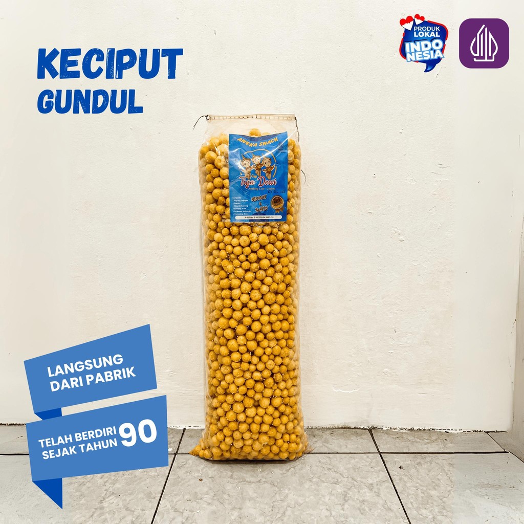

KECIPUT GUNDUL 1 BALL 1 KG SNACK ENAK CEMILAN MURH