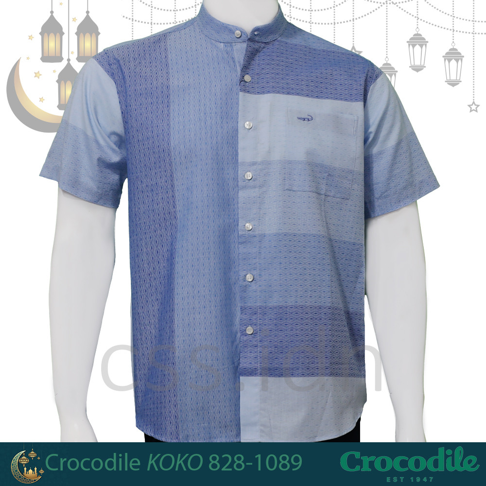 Kemeja KOKO Pria Lengan Pendek Crocodile 828-1089