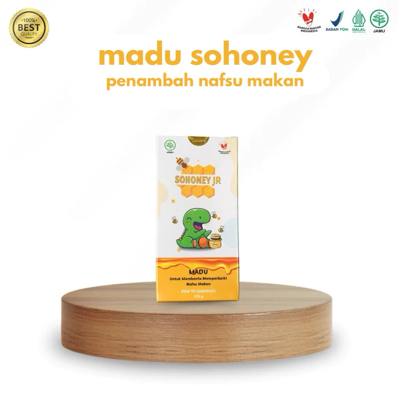 

Sohoney Jr Penambah Nafsu MADU ASLI / MADU SOHONEY ORIGINAL / BISA COD NO.1