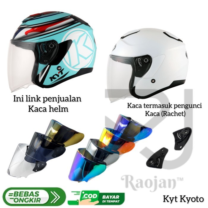 Kaca helm Kyt Kyoto Visor helm Kyt Kyoto
