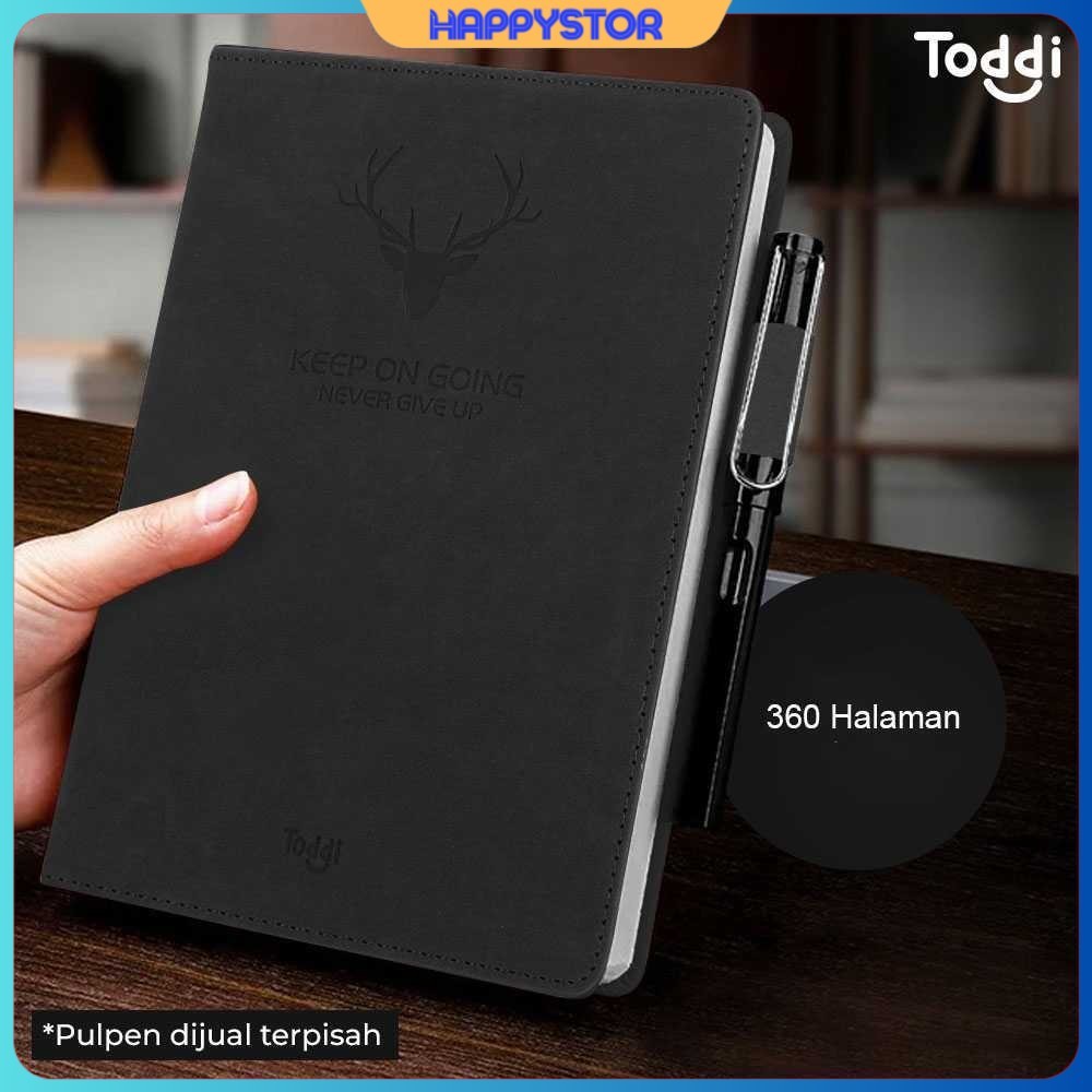 

Buku Jurnal Hardcover Notebook Diary 80 GSM 360 Halaman Grid - CW-5025