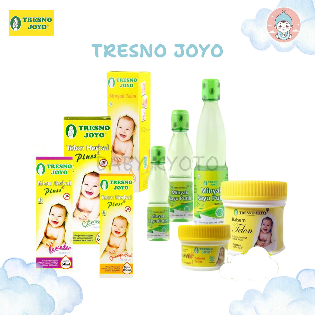 BK Tresnojoyo Telon Herbal Minyak Kayu Putih Lavender Cintronella Tresno Joyo Balsem Original
