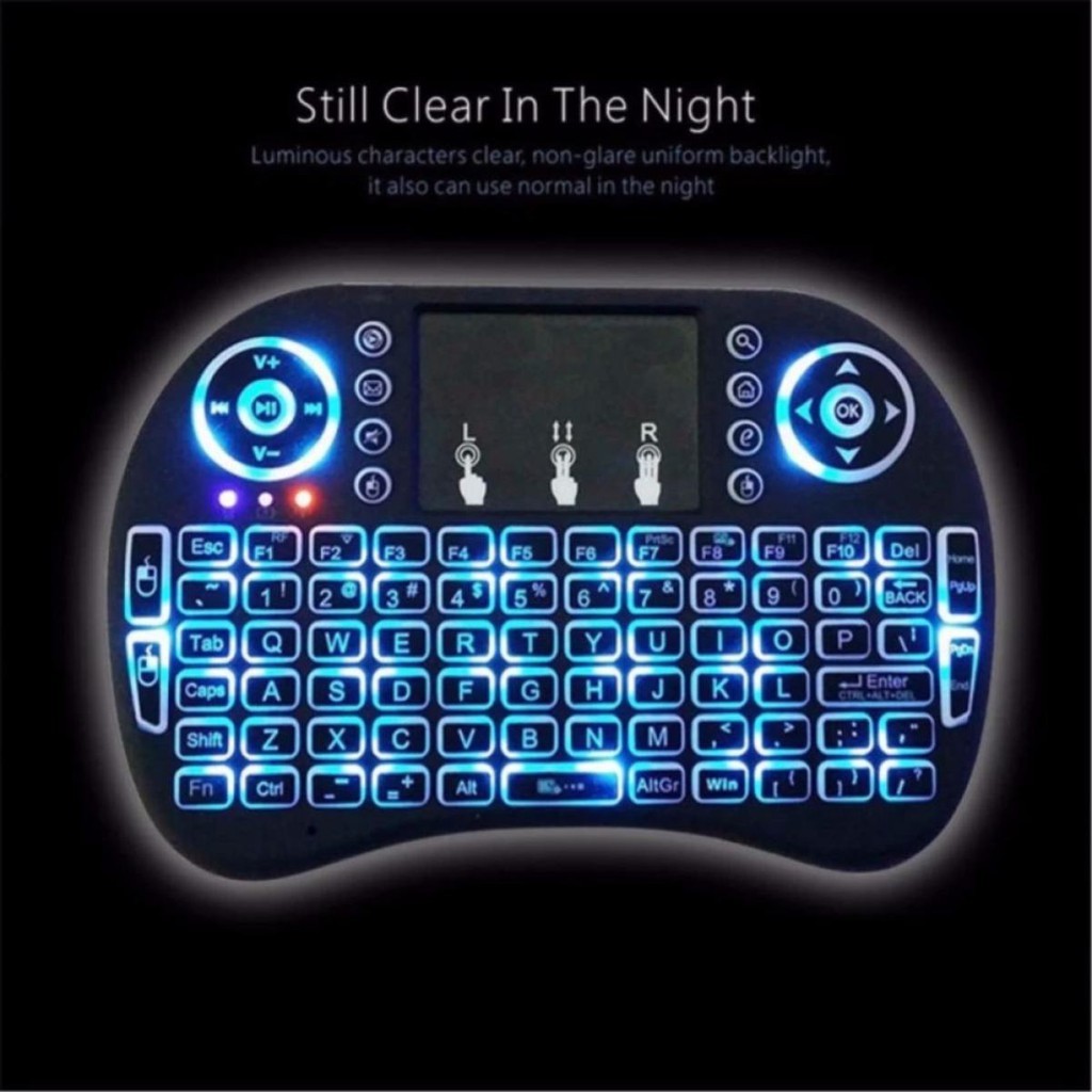 Wireless keyboard mini Keyboard Wireless mini i8 RGB