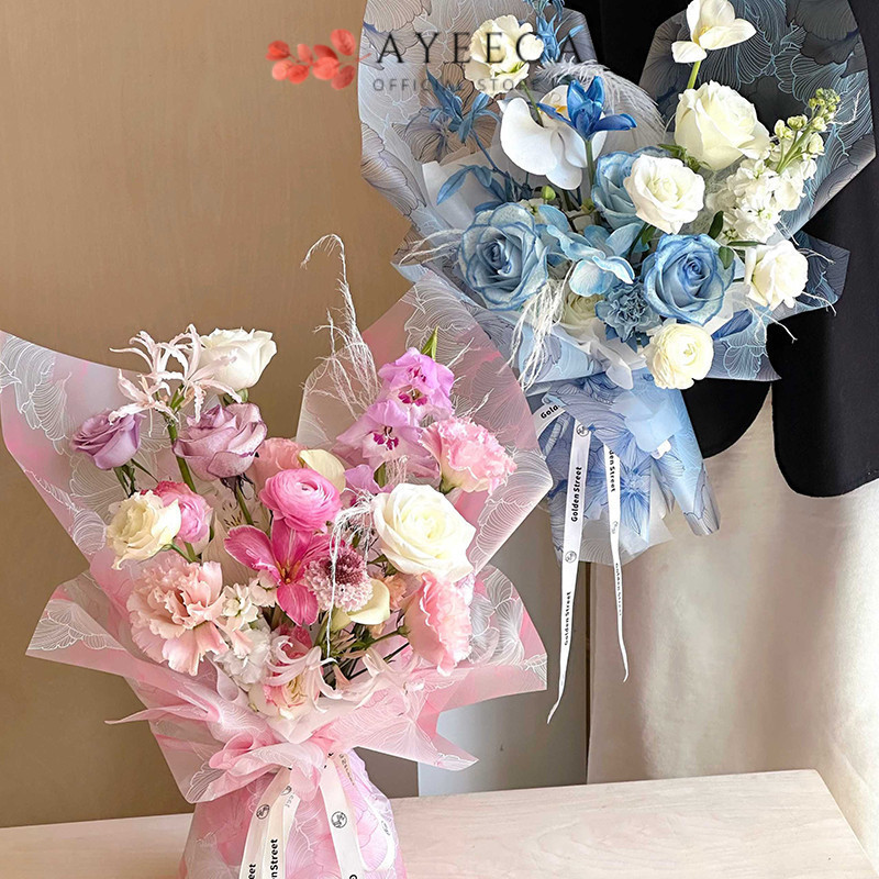 

AYEECA - FL46 NOSA Kertas Bunga Paper Buket Motif Cellophane