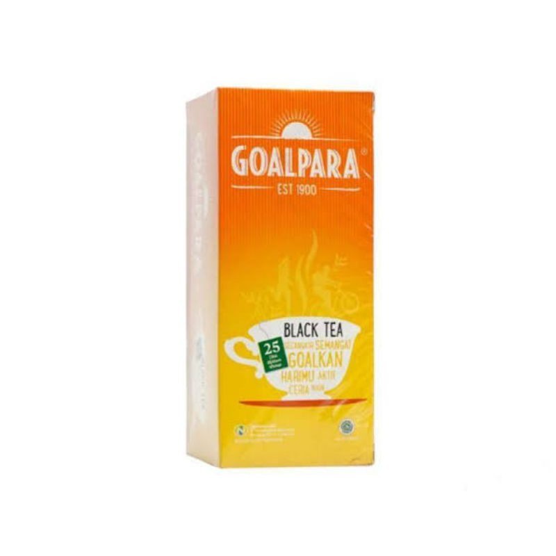 

Teh Celup Black Tea Goalpara 25pcs