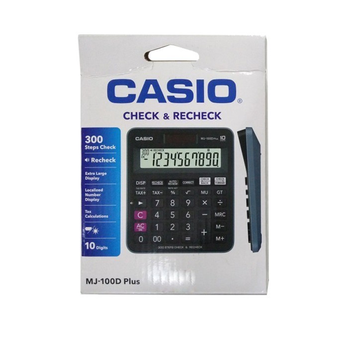 

KALKULATOR DAGANG CASIO MJ 100D PLUS ori dan resmi