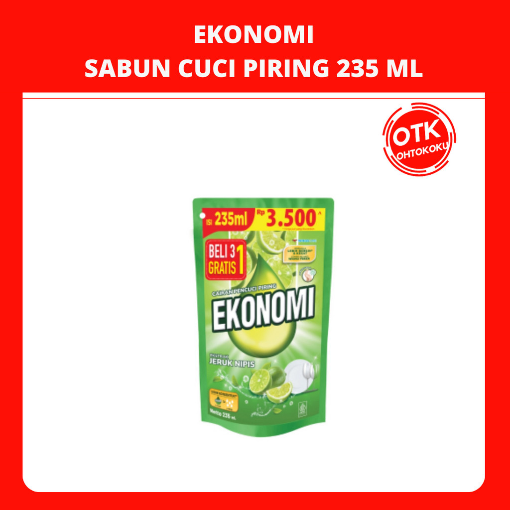 EKONOMI SABUN PENCUCI PIRING 235 ML POUCH