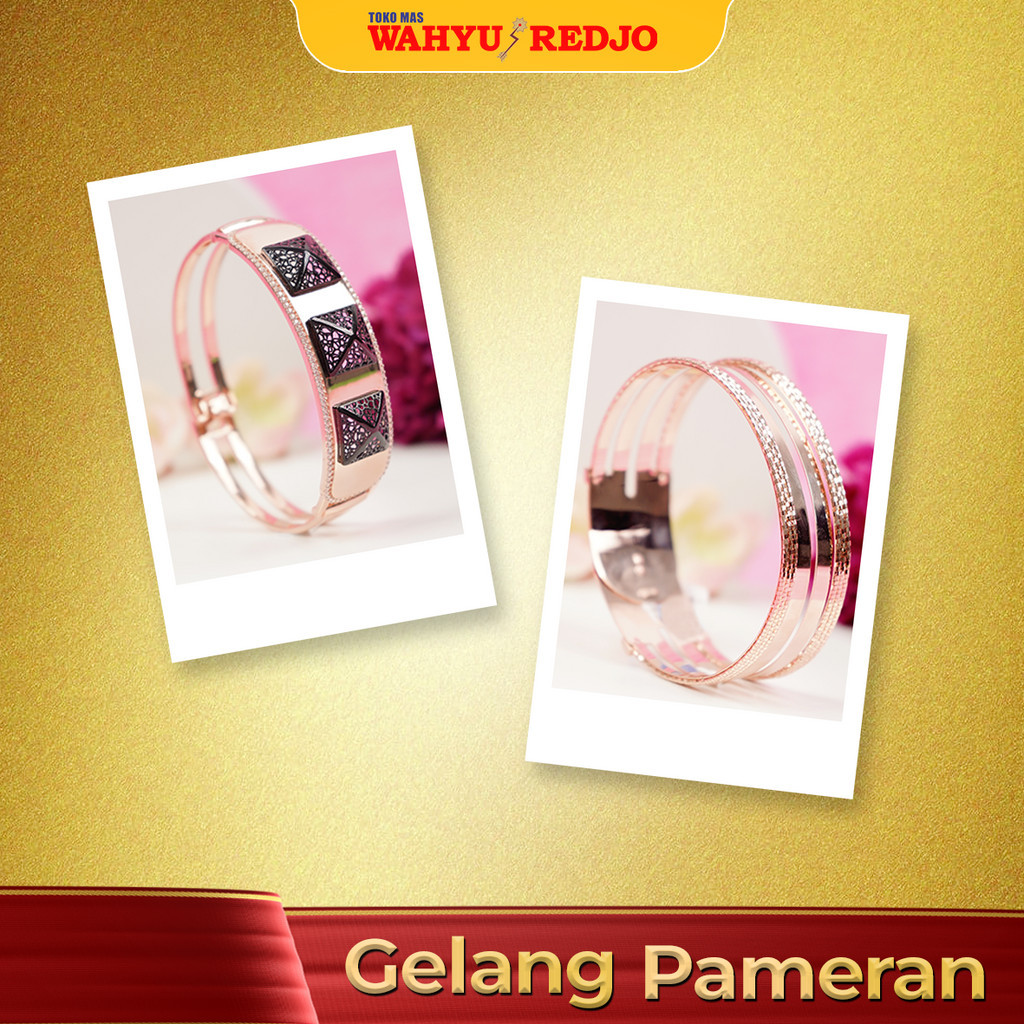 GELANG EMAS KADAR 17K WAHYU REDJO 23055147/23055270