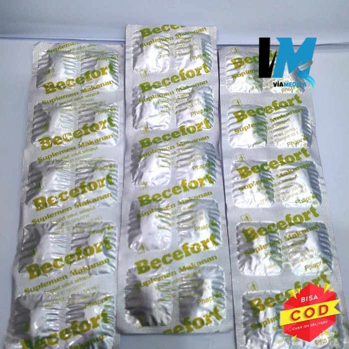

murah✔️- Becefort isi 10 per strip -originale✔️