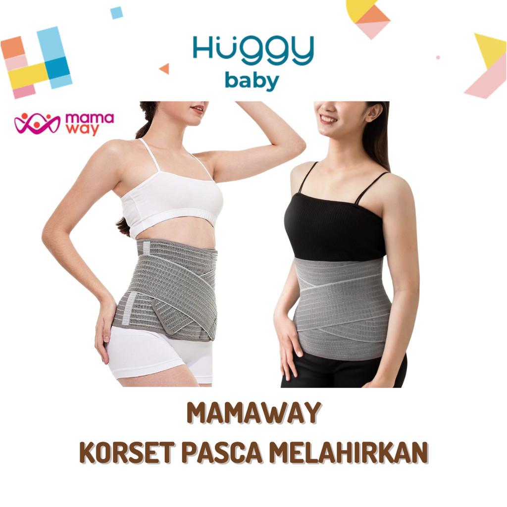 Mamaway Korset Pelangsing Pasca Melahirkan Nano Bamboo