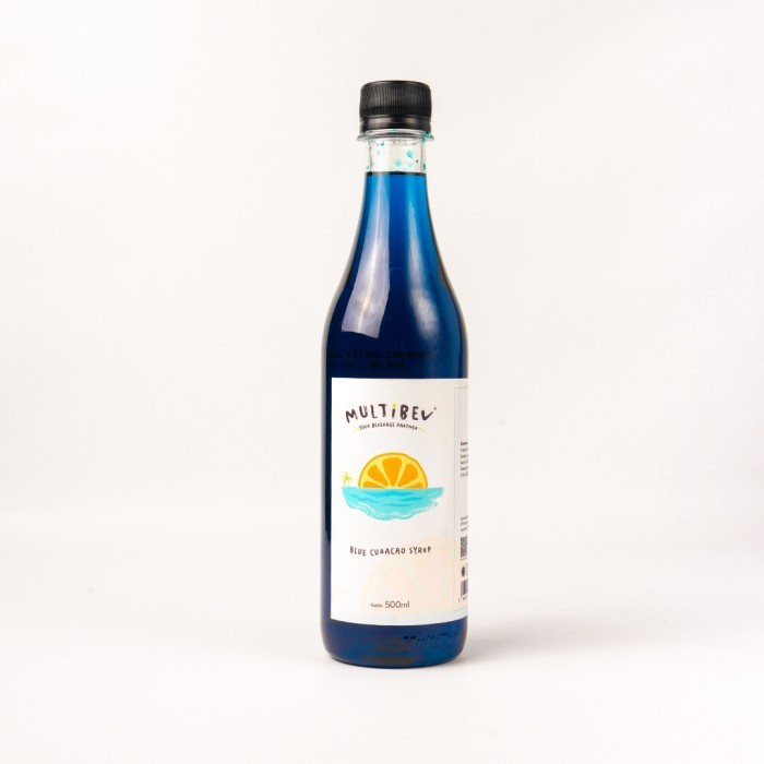

Multibev Rasa Blue curacao, Sirup Halal Minuman Kekinian ala Kafe - 500ml