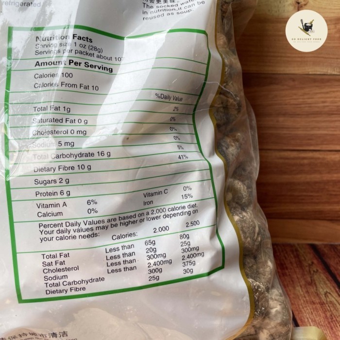 

Jamur Shitake / Jamur Hioko Kering - 500G GRADE