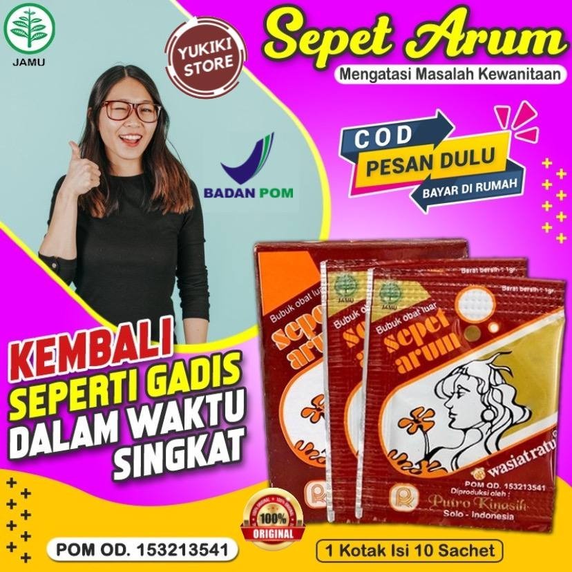 

Privasi Aman Sepet Arum Bubuk Cebok Wangi Obat Kewanitaan isi 10 WASIAT RATU PUTRO KINASIH